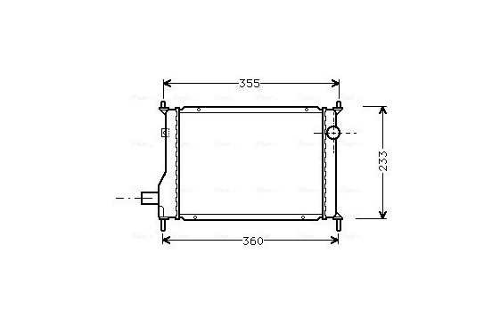 Radiateur AU2133 Ava Quality Cooling