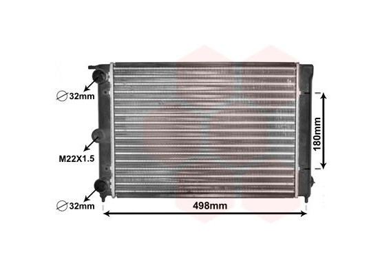 RADIATEUR BENZINE 1.3 58002039 International Radiators