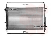 RADIATEUR BENZINE 1.6 / 1.8 / 2.0  MT