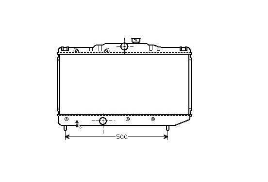 RADIATEUR BENZINE 1.6 - 4WD. STATION  MT 53002155 International Radiators