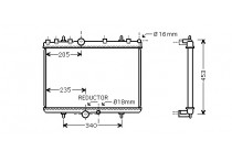 RADIATEUR BENZINE 2.0 16V  AT