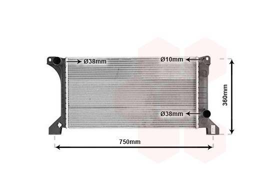 RADIATEUR BENZINE 2.0 / 2.0i 18002169 International Radiators