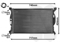 RADIATEUR BENZINE 2.0  MT  vanaf '01