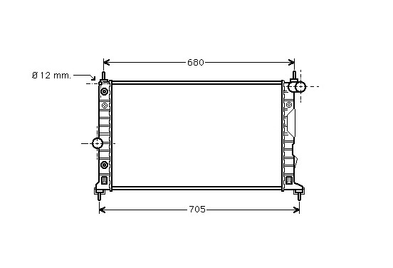 RADIATEUR BENZINE 3.0 AT 47002037 International Radiators