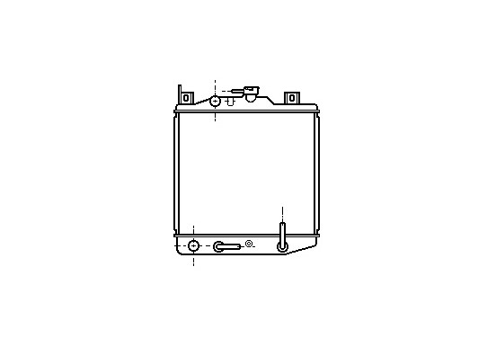 RADIATEUR BENZINE tot '94 1.0 AT 52002023 International Radiators