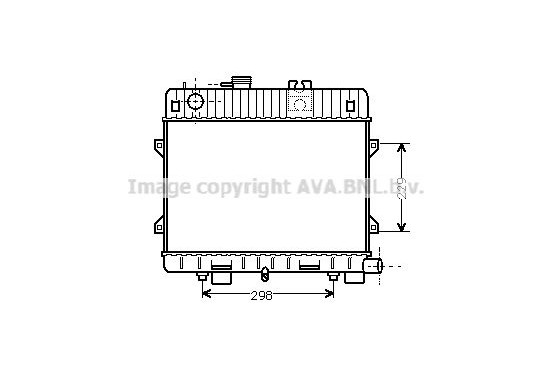 Radiateur BW2032 Ava Quality Cooling