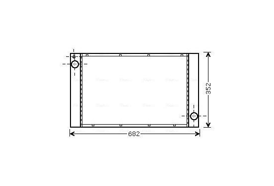 Radiateur BWA2333 Ava Quality Cooling