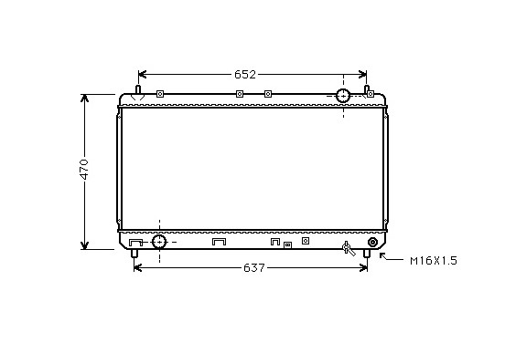 RADIATEUR CAMRY 3.0 MT 10/96- 53002247 International Radiators