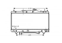 RADIATEUR CARINA3 20i AT 97-