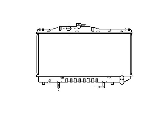 RADIATEUR CELICA 20i GT AT 85-89 53002100 International Radiators