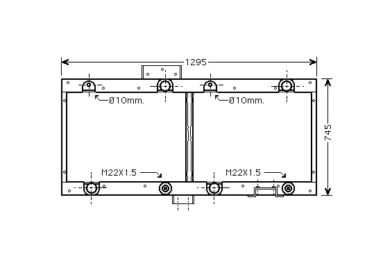 RADIATEUR CITARO EVO BUS 31002228 International Radiators