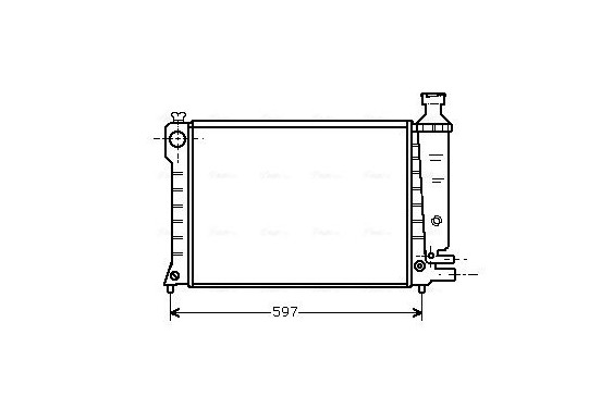 Radiateur CN2036 Ava Quality Cooling