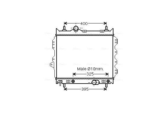 Radiateur CR2119 Ava Quality Cooling