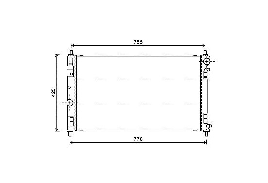 Radiateur CRA2121 Ava Quality Cooling