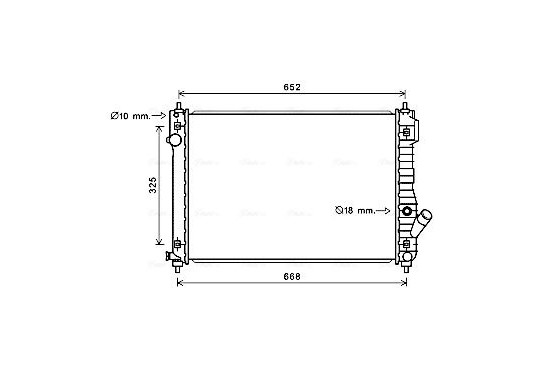 Radiateur CT2049 Ava Quality Cooling