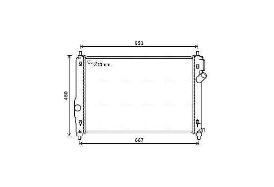 Radiateur CT2064 Ava Quality Cooling