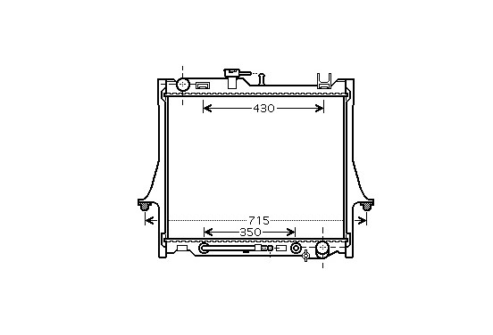 RADIATEUR D-MAX 24i/35i/30D 02- 36002026 International Radiators