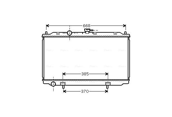 Radiateur DN2215 Ava Quality Cooling