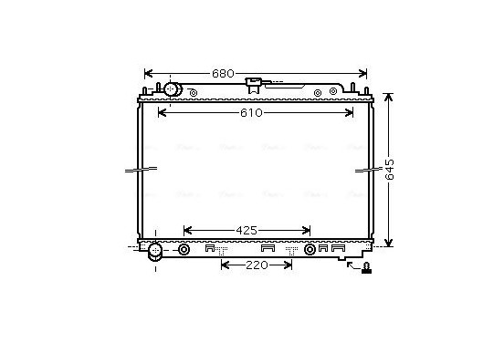 Radiateur DN2297 Ava Quality Cooling