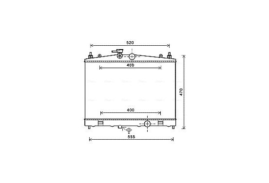 Radiateur DN2338 Ava Quality Cooling