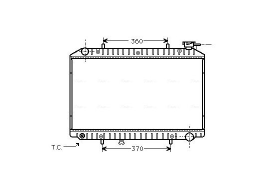 Radiateur DNA2171 Ava Quality Cooling