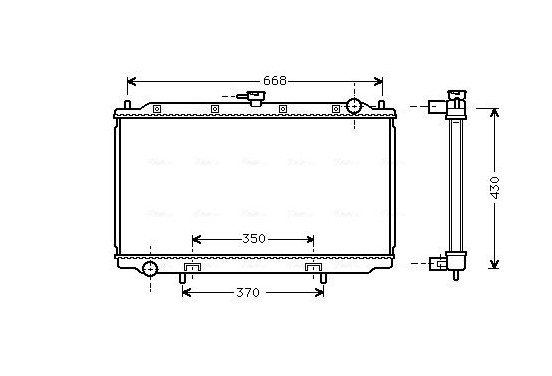 Radiateur DNA2181 Ava Quality Cooling