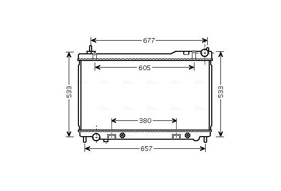 Radiateur DNA2305 Ava Quality Cooling