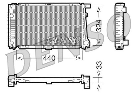 Radiateur DRM05032 Denso
