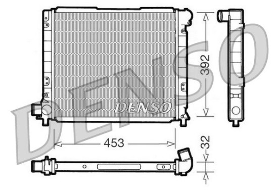 Radiateur DRM09051 Denso