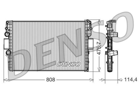 Radiateur DRM12010 Denso