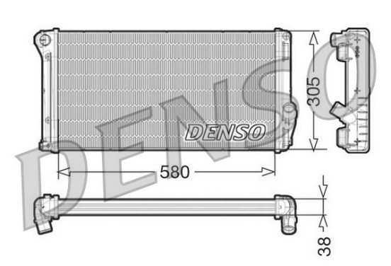 Radiateur DRM13020 Denso