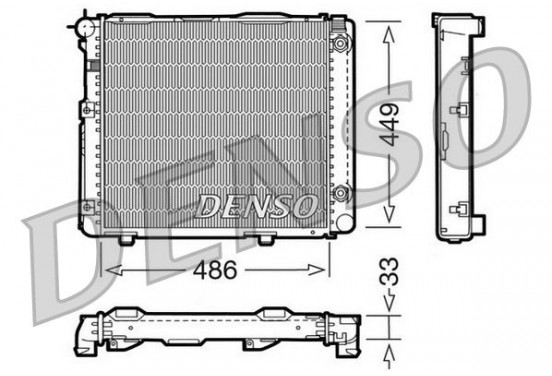 Radiateur DRM17067 Denso