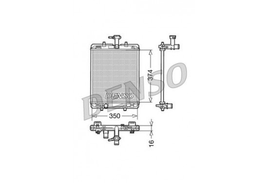 Radiateur DRM21602 Denso