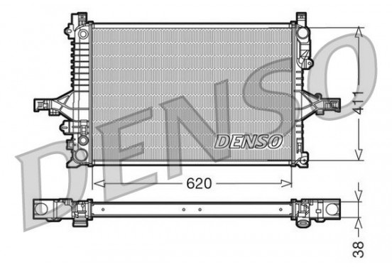 Radiateur DRM33066 Denso