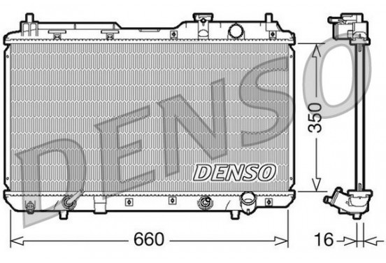 Radiateur DRM40010 Denso