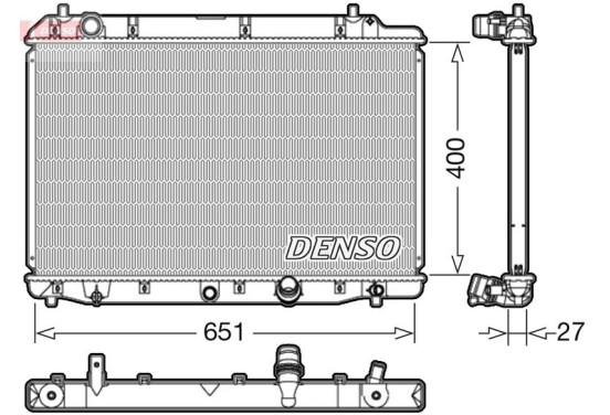 Radiateur DRM40036 Denso