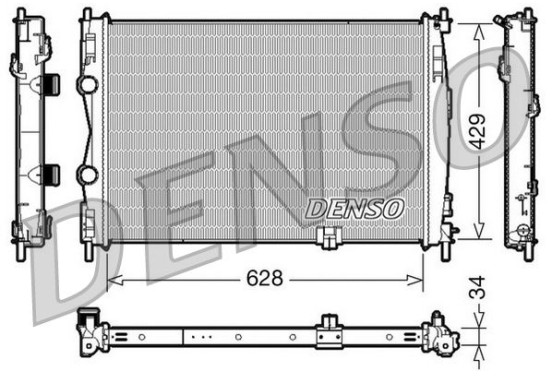 Radiateur DRM46017 Denso