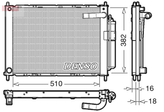 Radiateur DRM46101 Denso