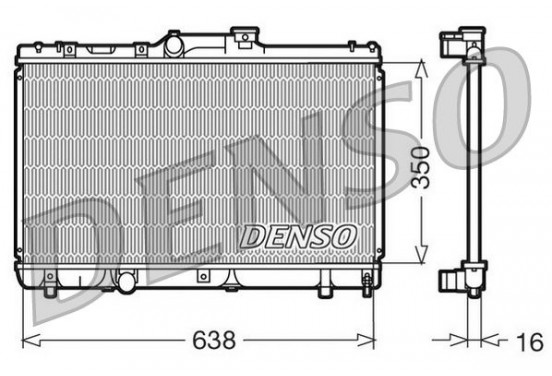 Radiateur DRM50013 Denso