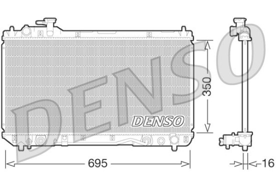 Radiateur DRM50061 Denso