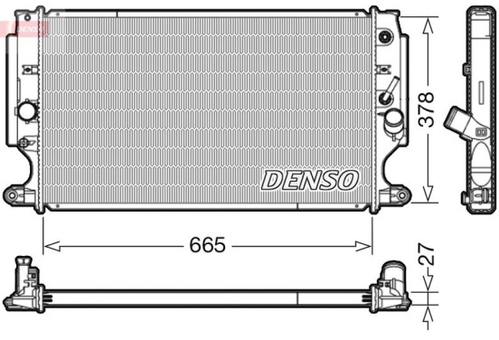 Radiateur DRM50088 Denso