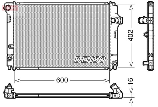 Radiateur DRM50089 Denso
