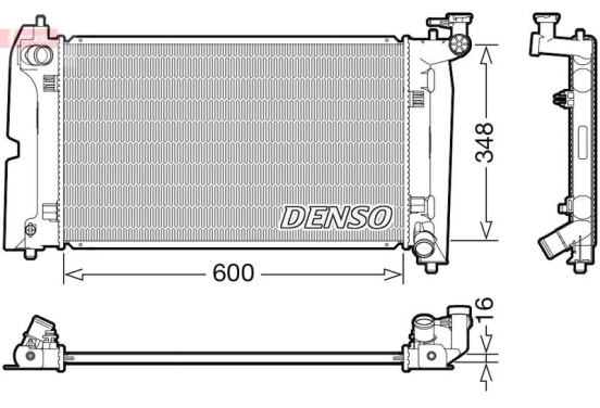 Radiateur DRM50110 Denso