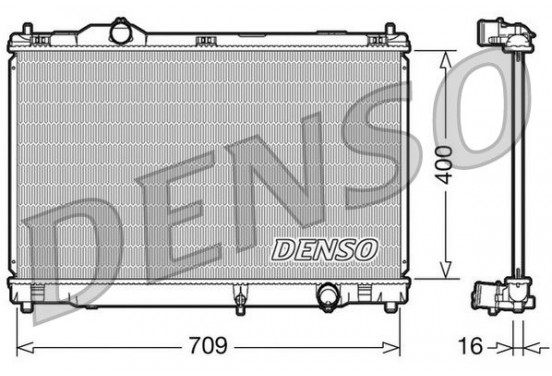 Radiateur DRM51008 Denso