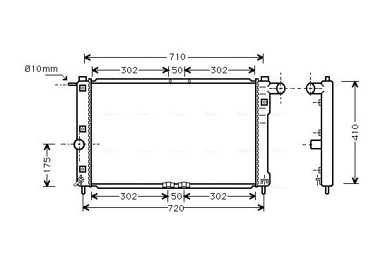 Radiateur DWA2009 Ava Quality Cooling