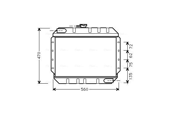 Radiateur FD2065 Ava Quality Cooling