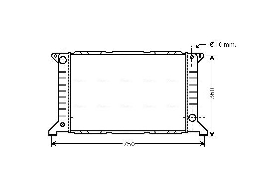 Radiateur FD2169 Ava Quality Cooling