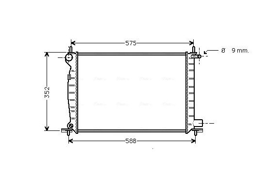 Radiateur FD2224 Ava Quality Cooling