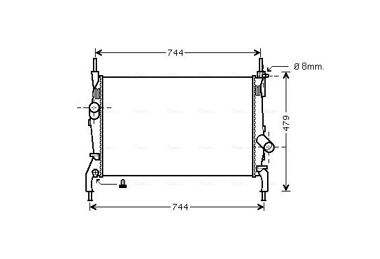 Radiateur FD2404 Ava Quality Cooling