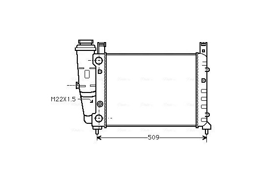 Radiateur FT2060 Ava Quality Cooling